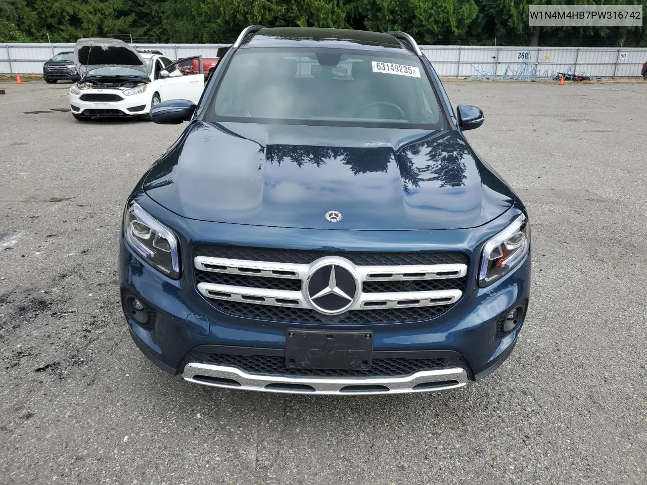 2023 Mercedes-Benz Glb 250 4Matic VIN: W1N4M4HB7PW316742 Lot: 63149235