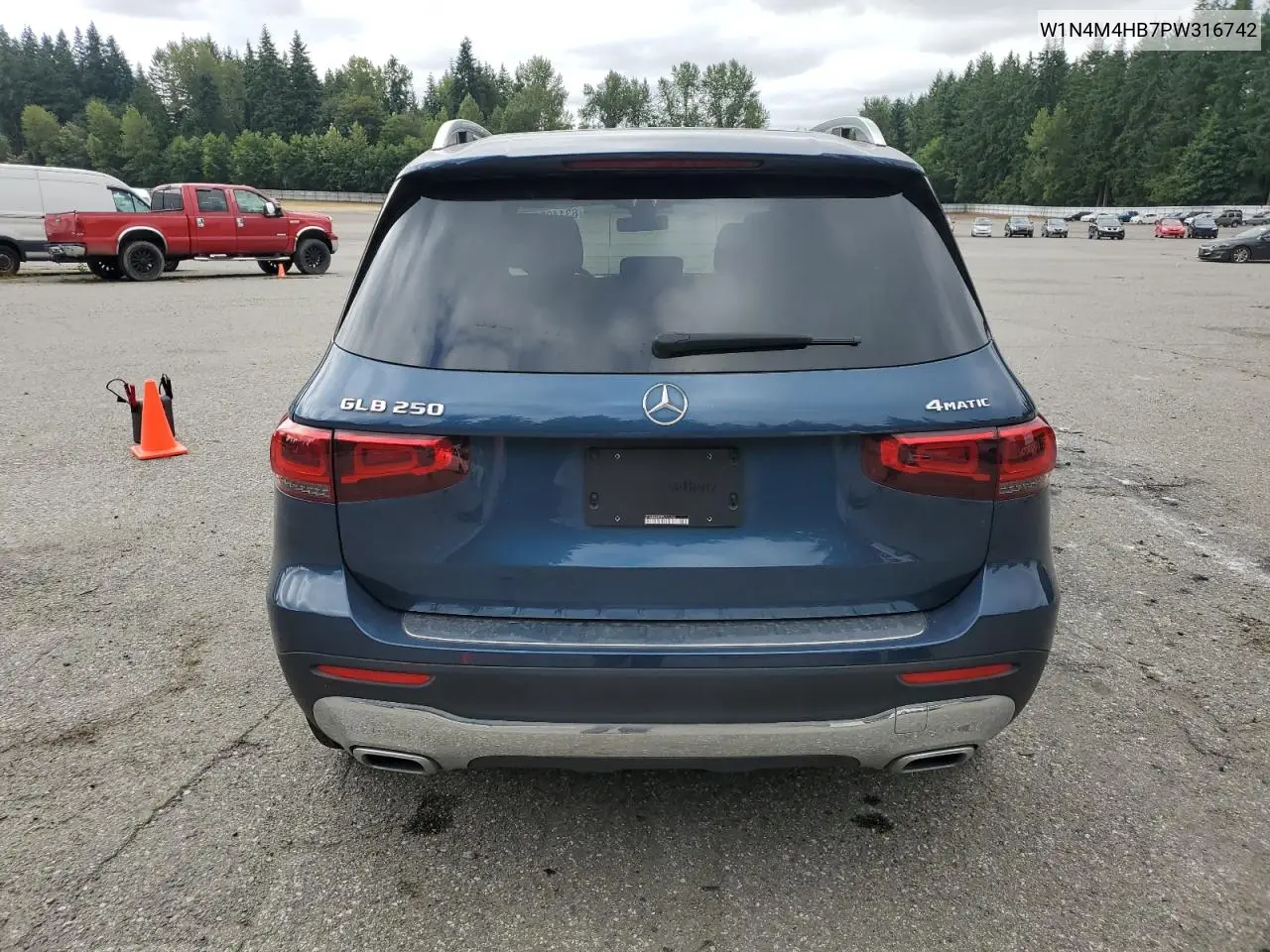 2023 Mercedes-Benz Glb 250 4Matic VIN: W1N4M4HB7PW316742 Lot: 63149235
