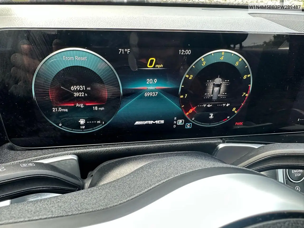 2023 Mercedes-Benz Glb Amg 35 4Matic VIN: W1N4M5BB3PW289487 Lot: 64725125