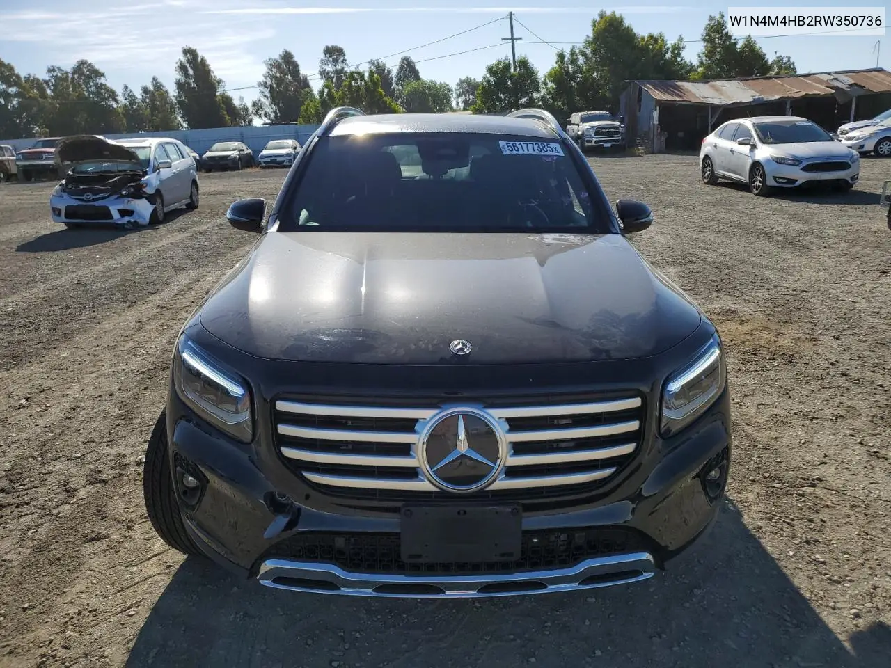 2024 Mercedes-Benz Glb 250 4Matic VIN: W1N4M4HB2RW350736 Lot: 56177385
