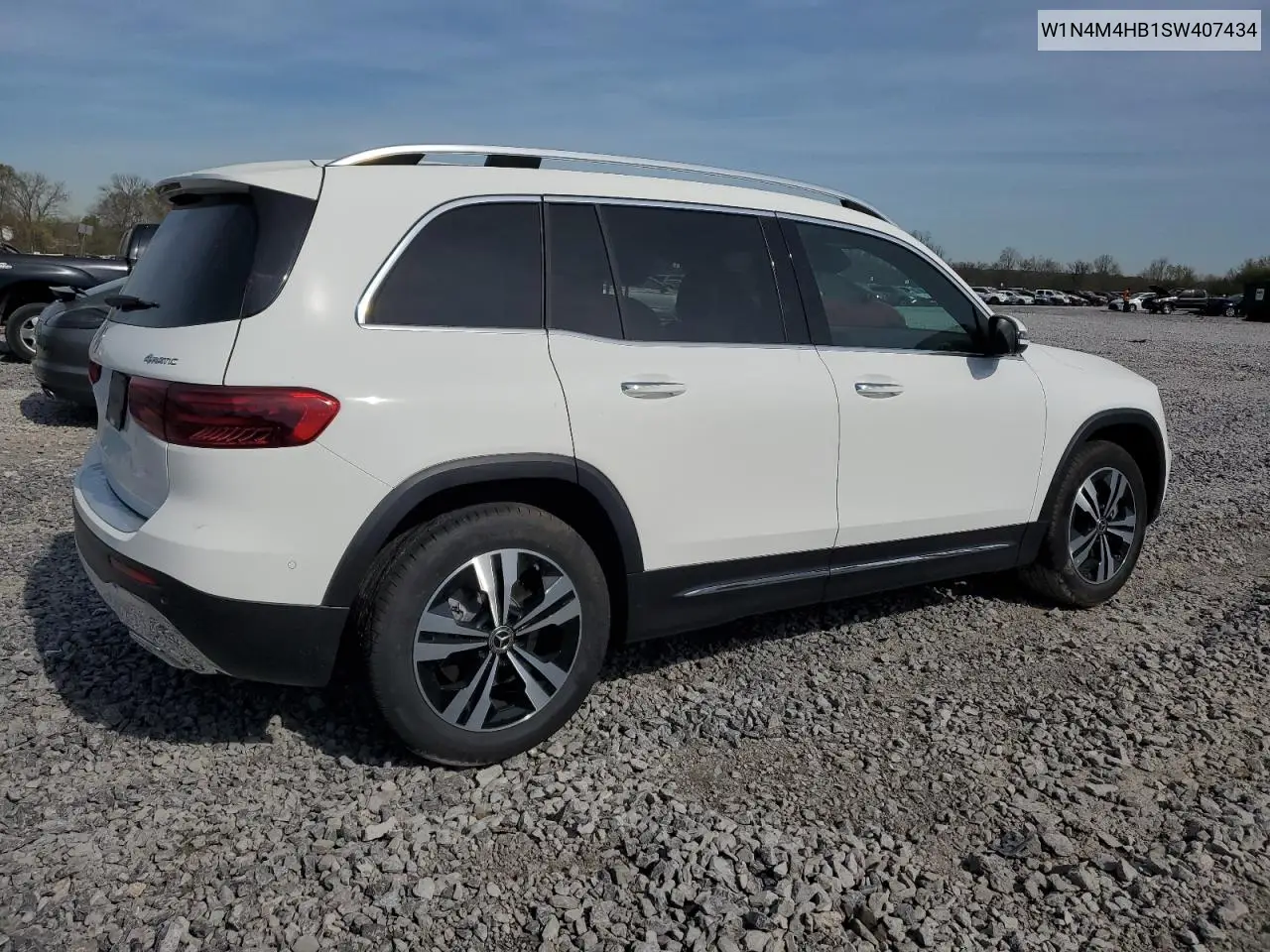 2025 Mercedes-Benz Glb 250 4Matic VIN: W1N4M4HB1SW407434 Lot: 50743845