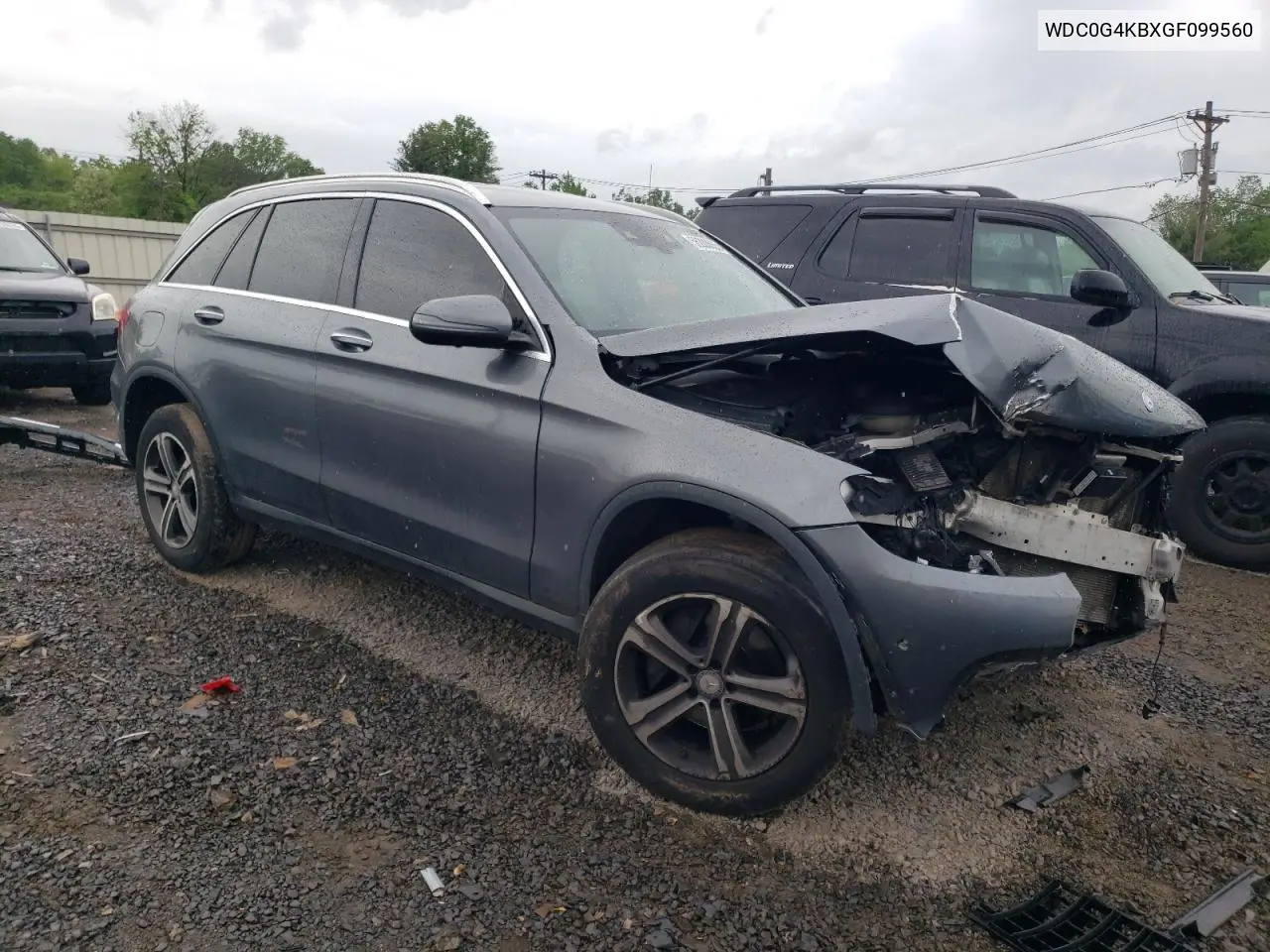 2016 Mercedes-Benz Glc 300 4Matic VIN: WDC0G4KBXGF099560 Lot: 56283665