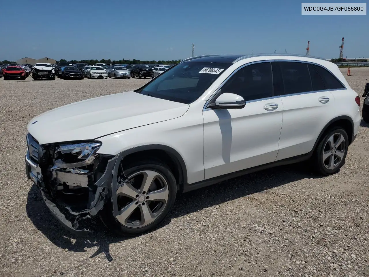 2016 Mercedes-Benz Glc 300 VIN: WDC0G4JB7GF056800 Lot: 56708545