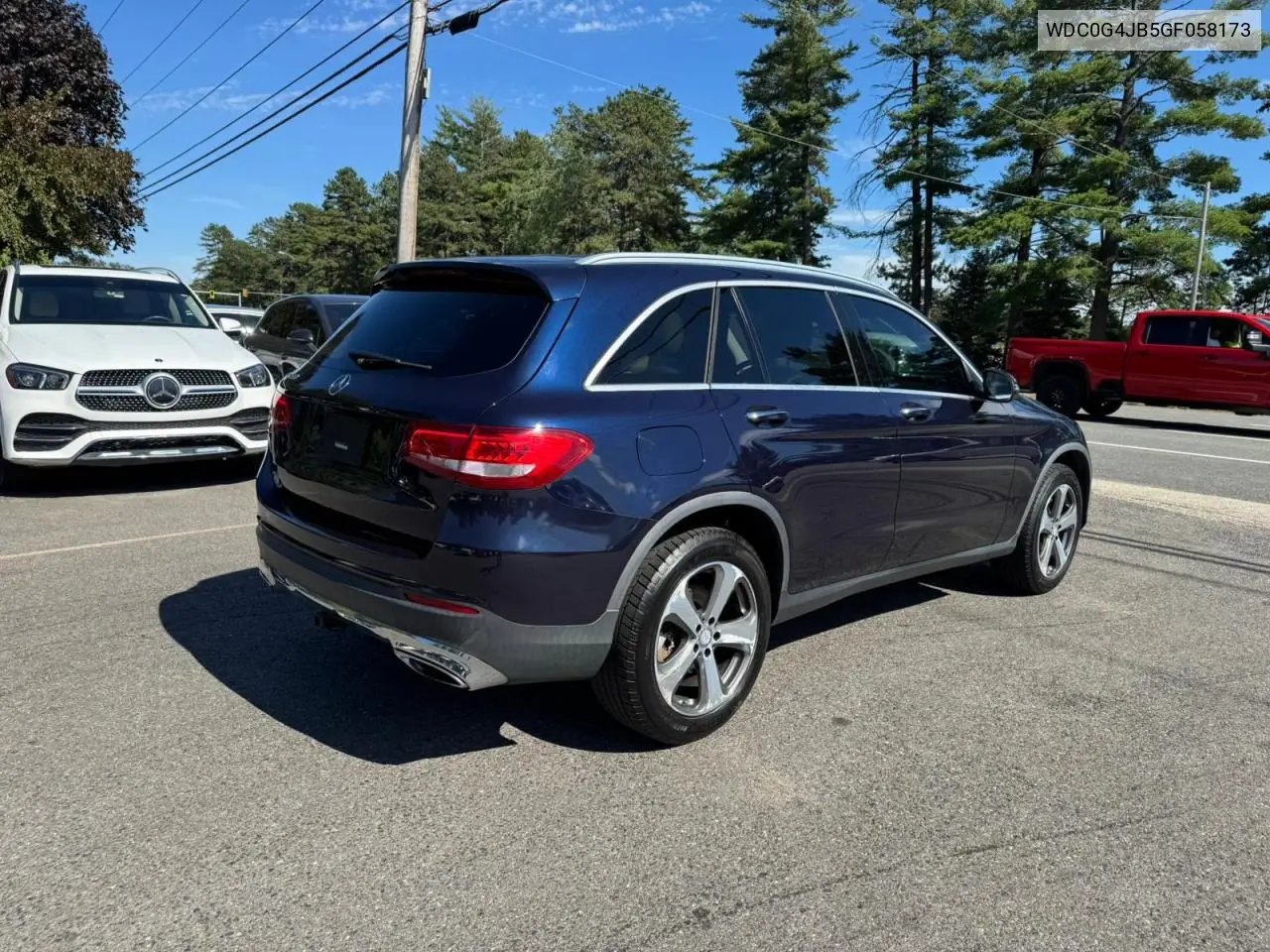 2016 Mercedes-Benz Glc 300 VIN: WDC0G4JB5GF058173 Lot: 65841315