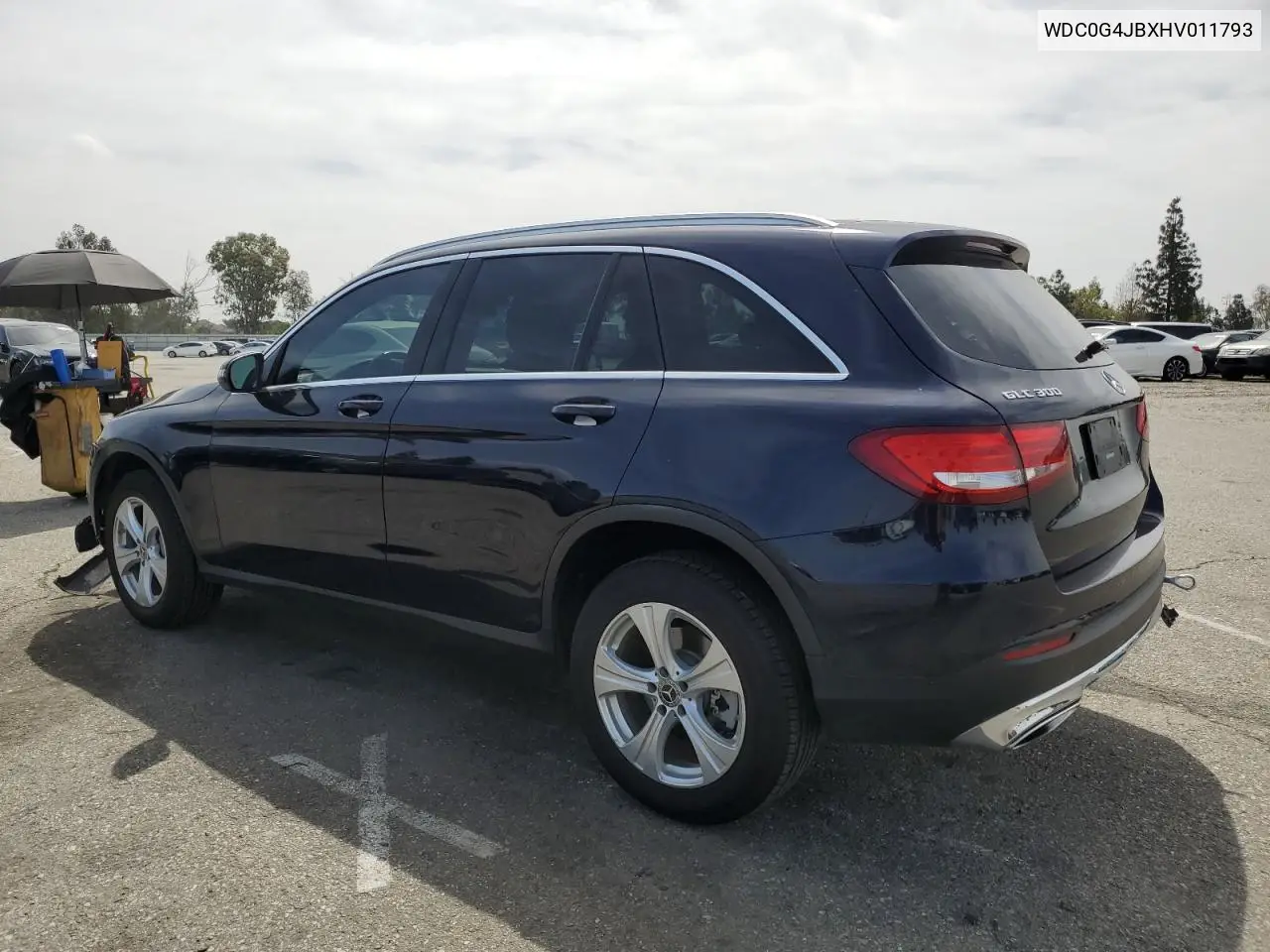 2017 Mercedes-Benz Glc 300 VIN: WDC0G4JBXHV011793 Lot: 56593685