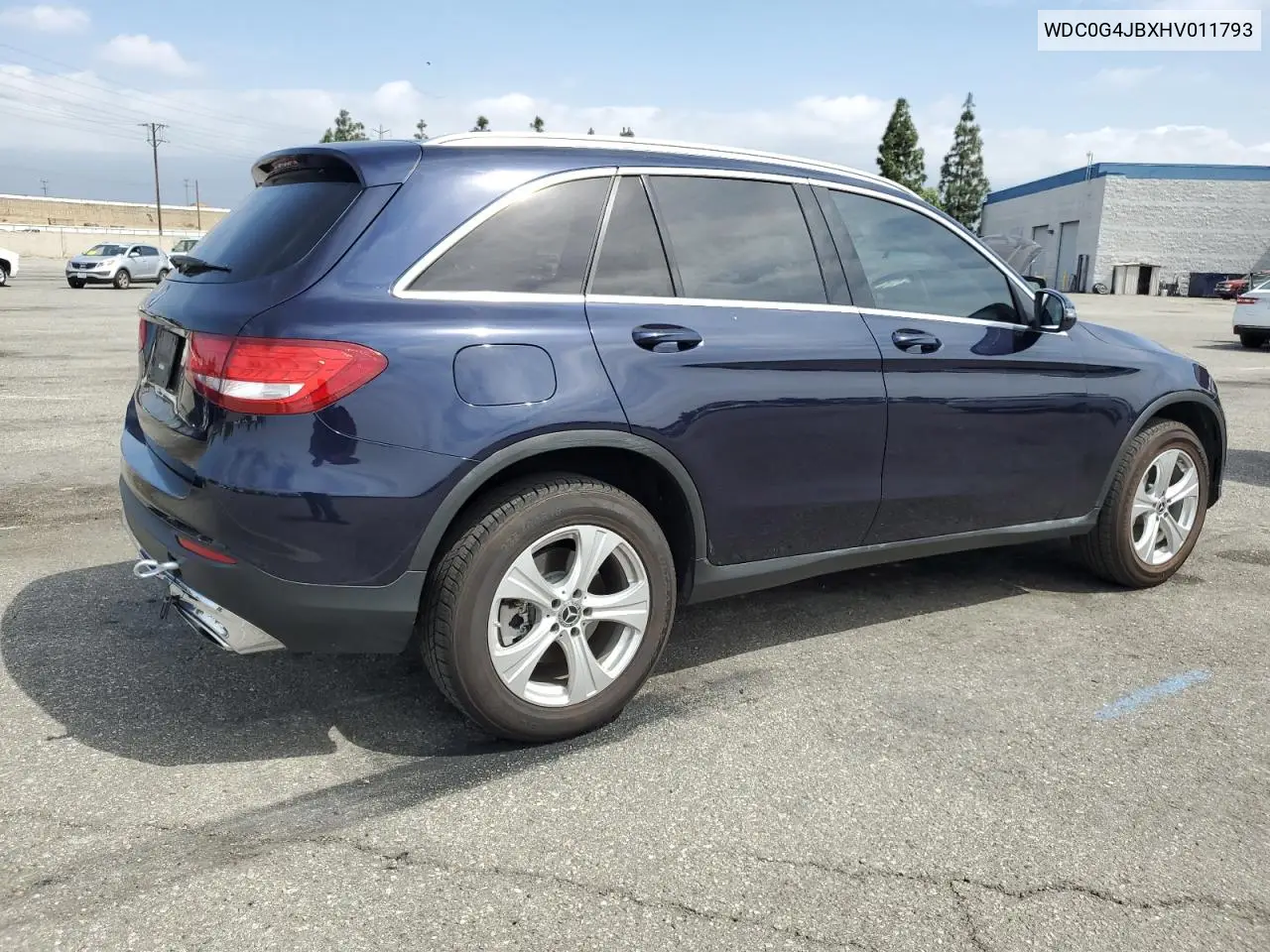 2017 Mercedes-Benz Glc 300 VIN: WDC0G4JBXHV011793 Lot: 56593685