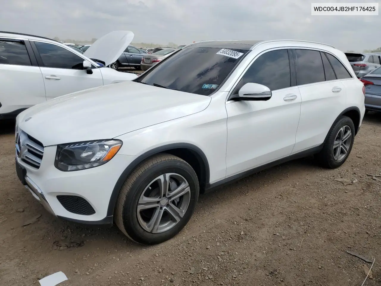 2017 Mercedes-Benz Glc 300 VIN: WDC0G4JB2HF176425 Lot: 56832095
