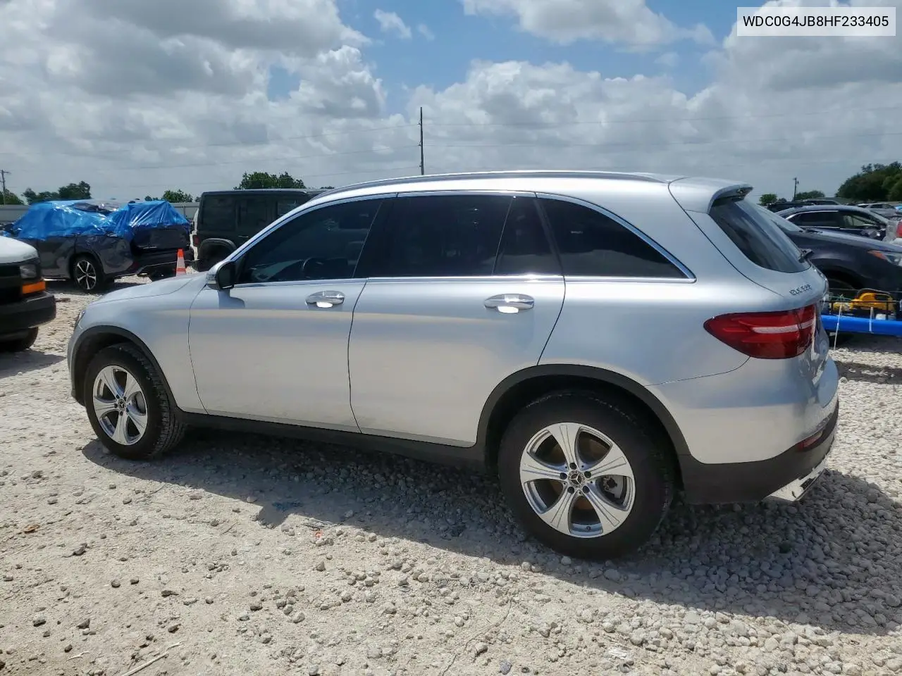 2017 Mercedes-Benz Glc 300 VIN: WDC0G4JB8HF233405 Lot: 61388265