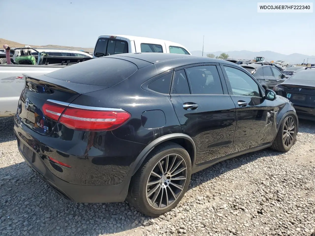 2017 Mercedes-Benz Glc Coupe 43 4Matic Amg VIN: WDC0J6EB7HF222340 Lot: 62315415
