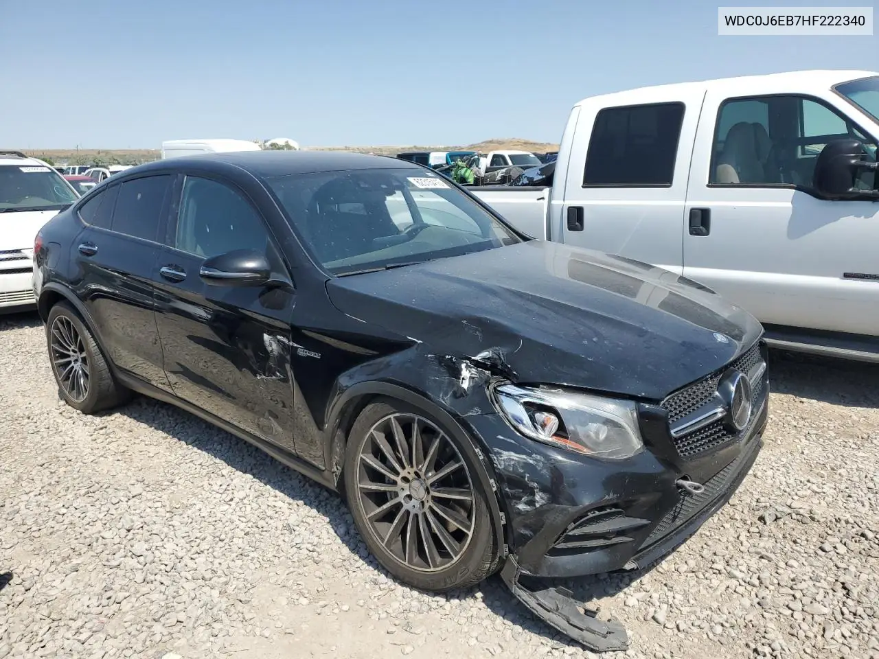 2017 Mercedes-Benz Glc Coupe 43 4Matic Amg VIN: WDC0J6EB7HF222340 Lot: 62315415