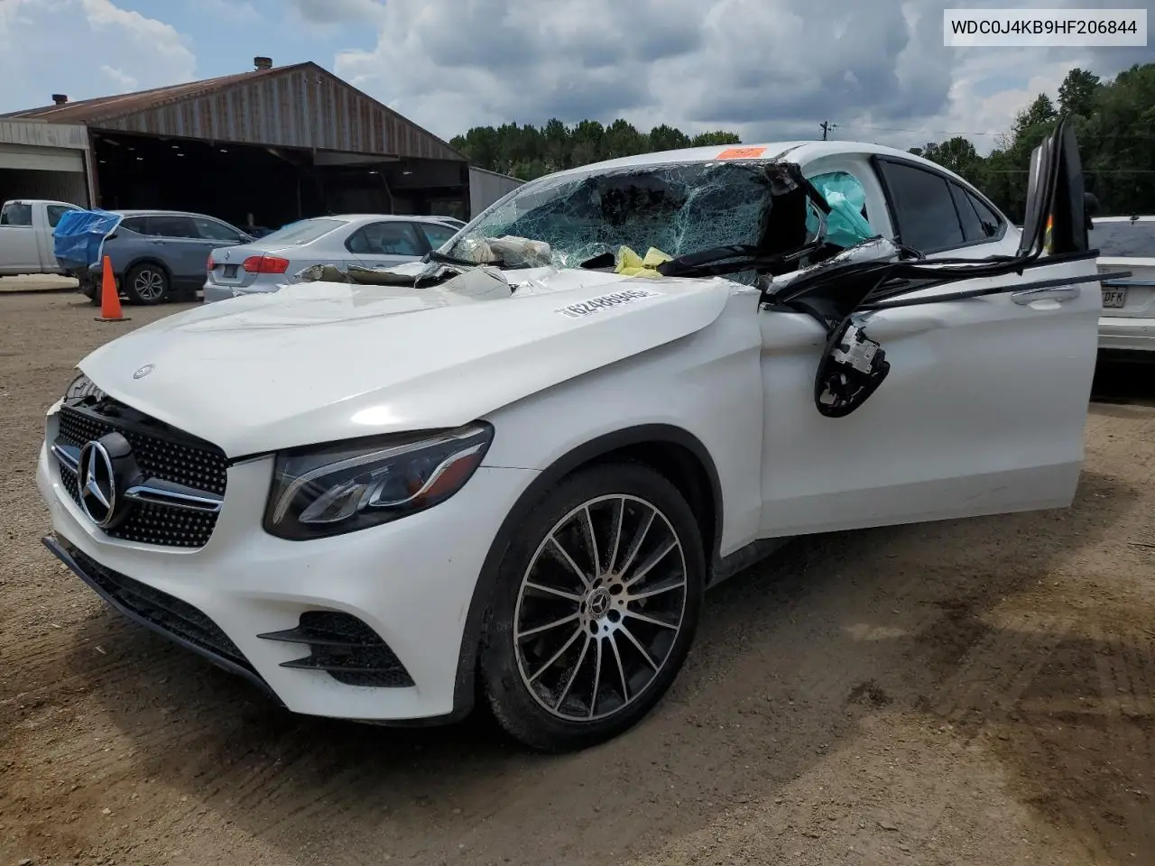 2017 Mercedes-Benz Glc Coupe 300 4Matic VIN: WDC0J4KB9HF206844 Lot: 62486945