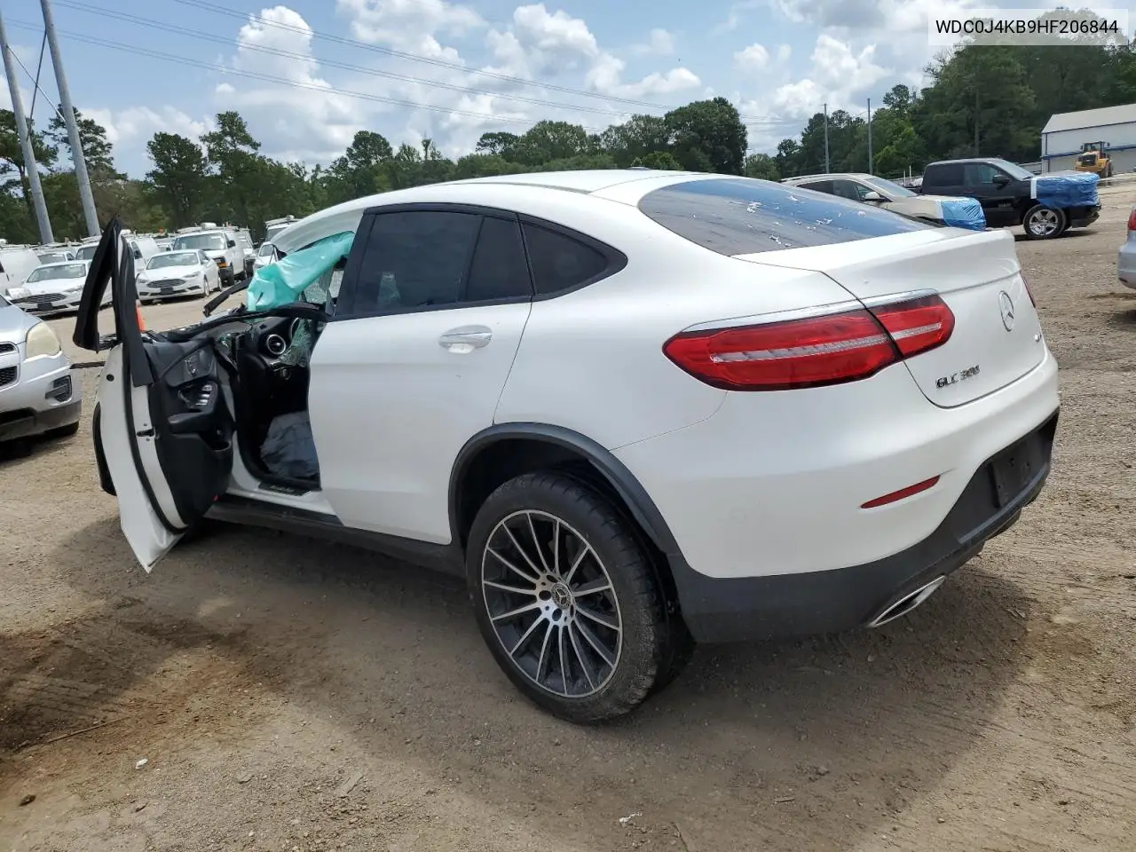 2017 Mercedes-Benz Glc Coupe 300 4Matic VIN: WDC0J4KB9HF206844 Lot: 62486945