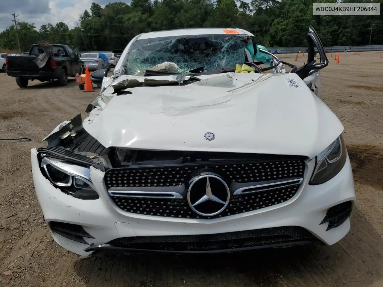 2017 Mercedes-Benz Glc Coupe 300 4Matic VIN: WDC0J4KB9HF206844 Lot: 62486945