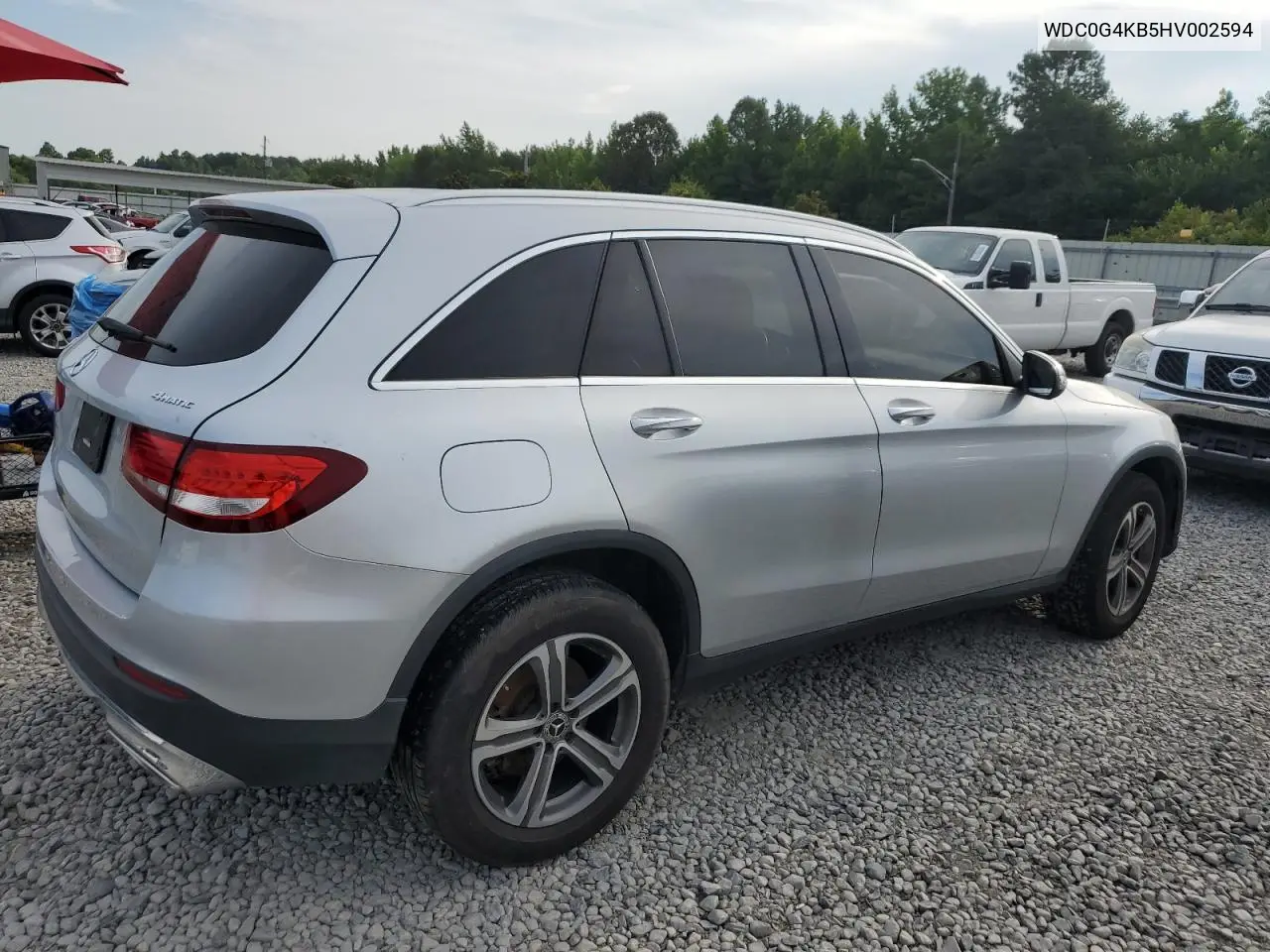 2017 Mercedes-Benz Glc 300 4Matic VIN: WDC0G4KB5HV002594 Lot: 62756745