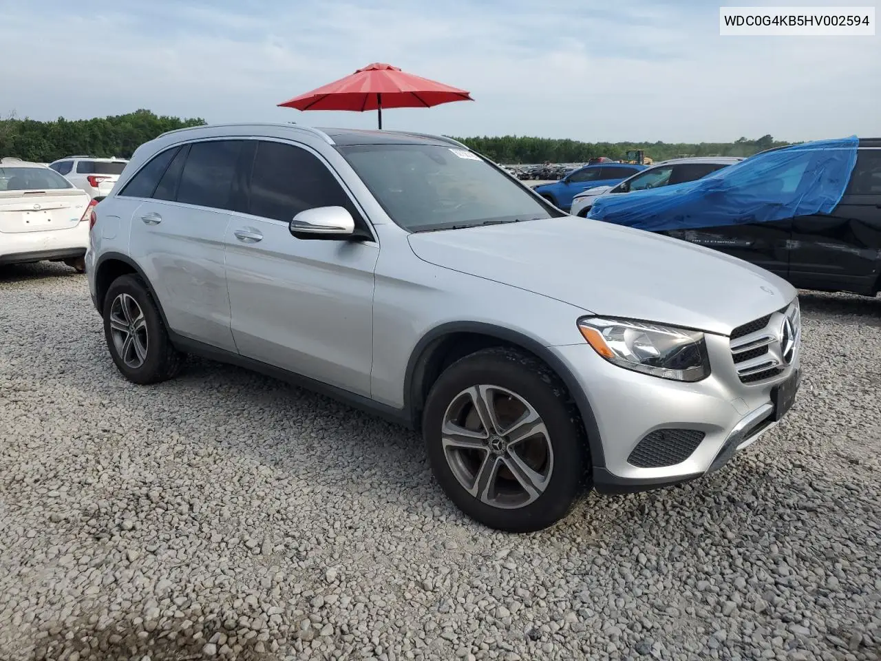 2017 Mercedes-Benz Glc 300 4Matic VIN: WDC0G4KB5HV002594 Lot: 62756745