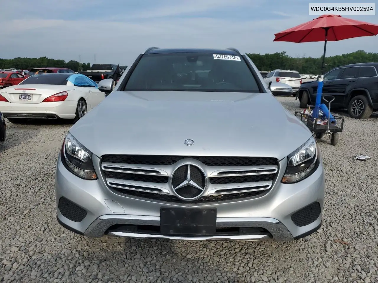 2017 Mercedes-Benz Glc 300 4Matic VIN: WDC0G4KB5HV002594 Lot: 62756745