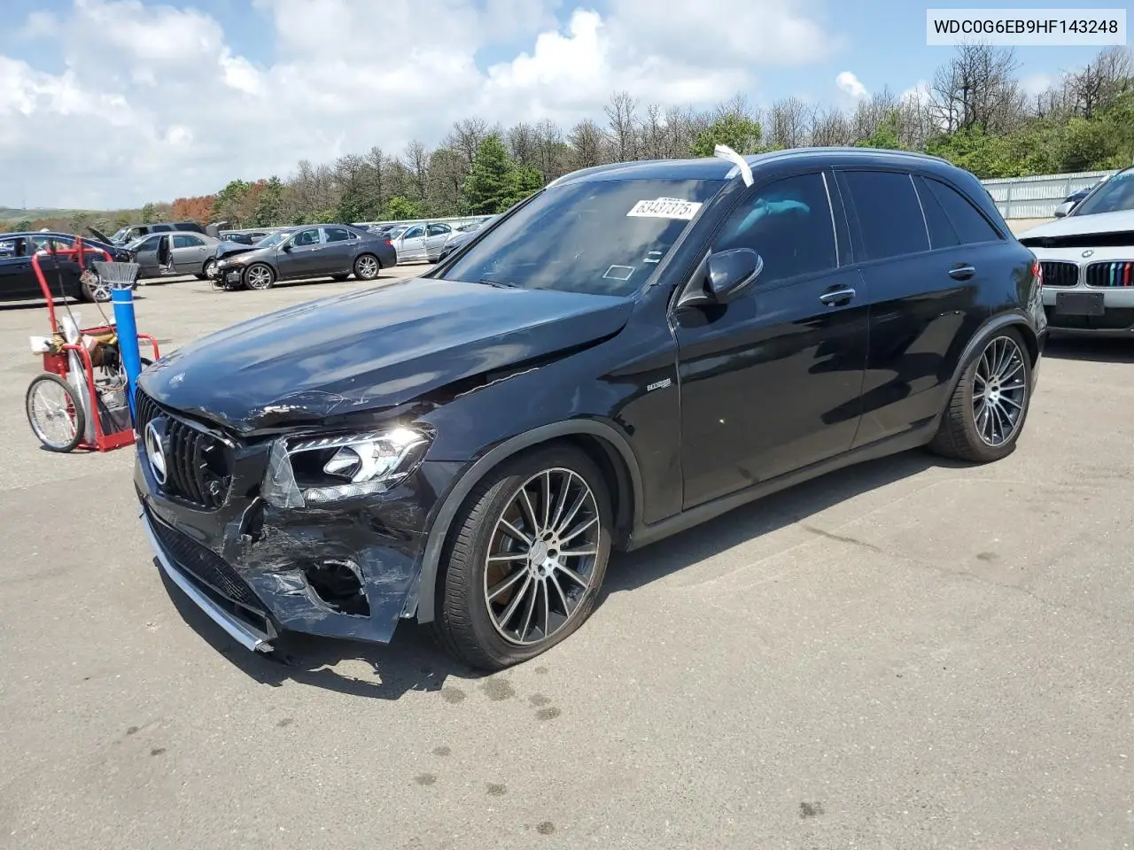 2017 Mercedes-Benz Glc 43 4Matic Amg VIN: WDC0G6EB9HF143248 Lot: 63437375