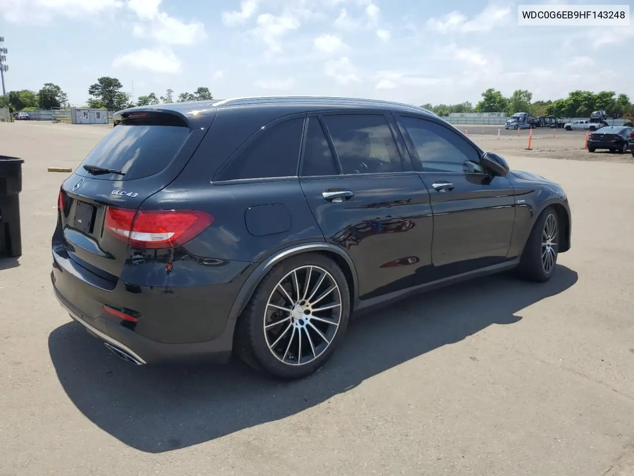 2017 Mercedes-Benz Glc 43 4Matic Amg VIN: WDC0G6EB9HF143248 Lot: 63437375
