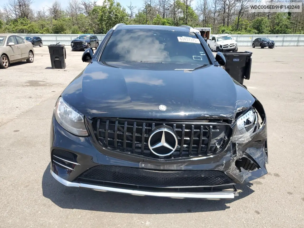 2017 Mercedes-Benz Glc 43 4Matic Amg VIN: WDC0G6EB9HF143248 Lot: 63437375