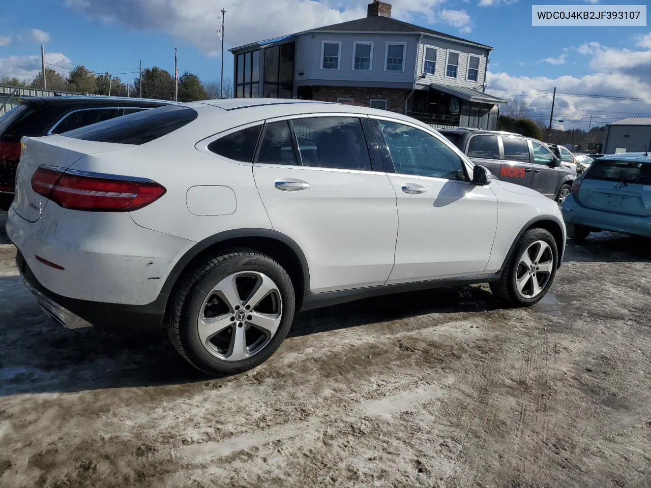 2018 Mercedes-Benz Glc Coupe 300 4Matic VIN: WDC0J4KB2JF393107 Lot: 42789315