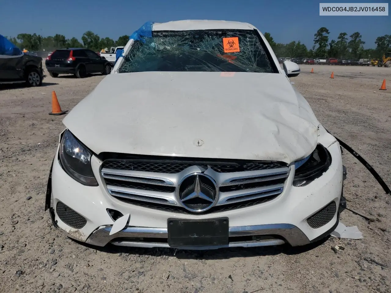 2018 Mercedes-Benz Glc 300 VIN: WDC0G4JB2JV016458 Lot: 55986975