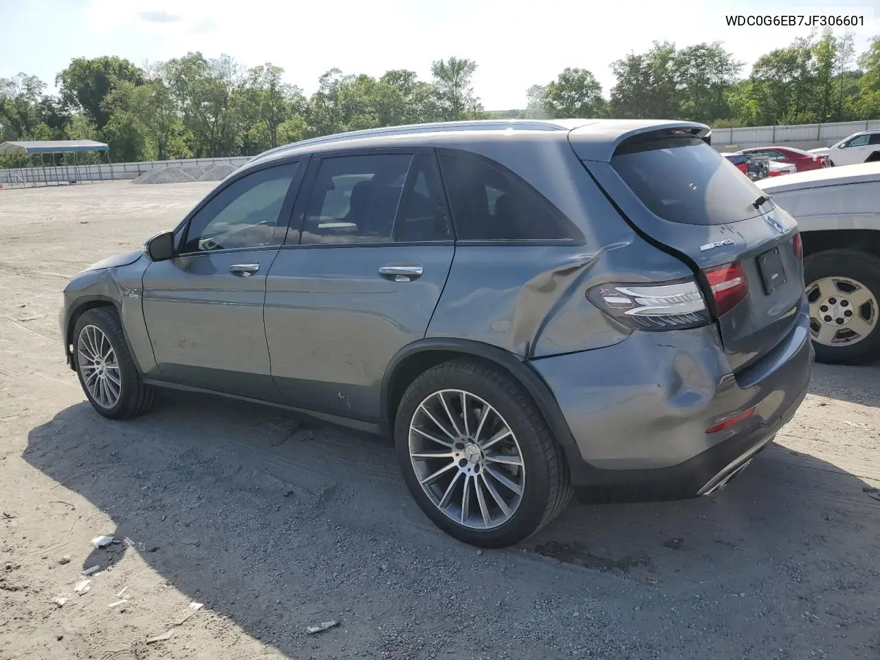 2018 Mercedes-Benz Glc 43 4Matic Amg VIN: WDC0G6EB7JF306601 Lot: 56125235