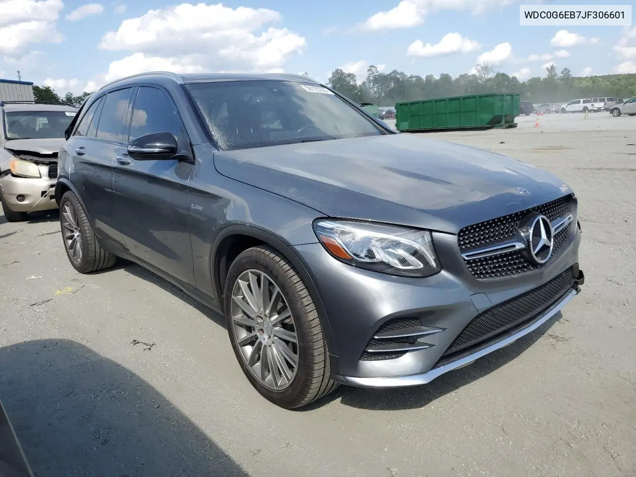2018 Mercedes-Benz Glc 43 4Matic Amg VIN: WDC0G6EB7JF306601 Lot: 56125235