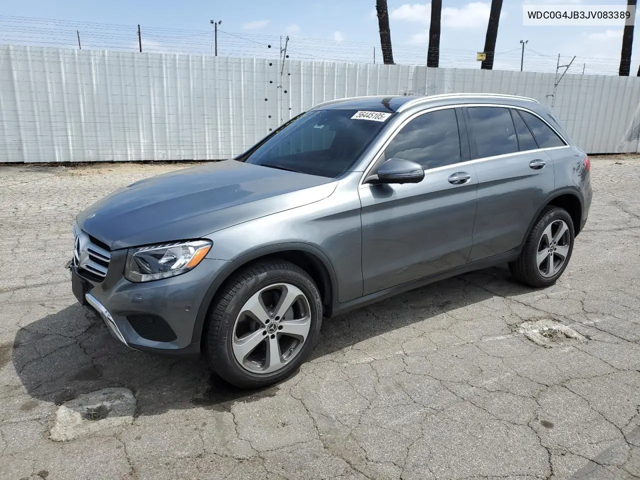 2018 Mercedes-Benz Glc 300 VIN: WDC0G4JB3JV083389 Lot: 56445105