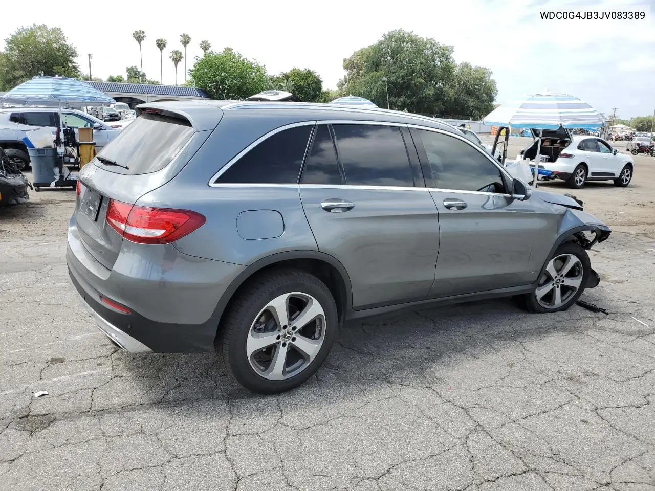 2018 Mercedes-Benz Glc 300 VIN: WDC0G4JB3JV083389 Lot: 56445105