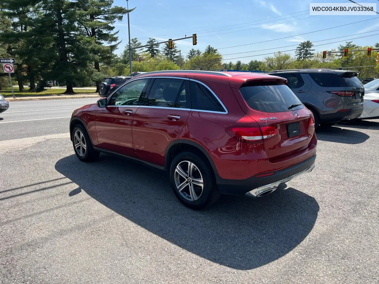 2018 Mercedes-Benz Glc 300 4Matic VIN: WDC0G4KB0JV033368 Lot: 57178325