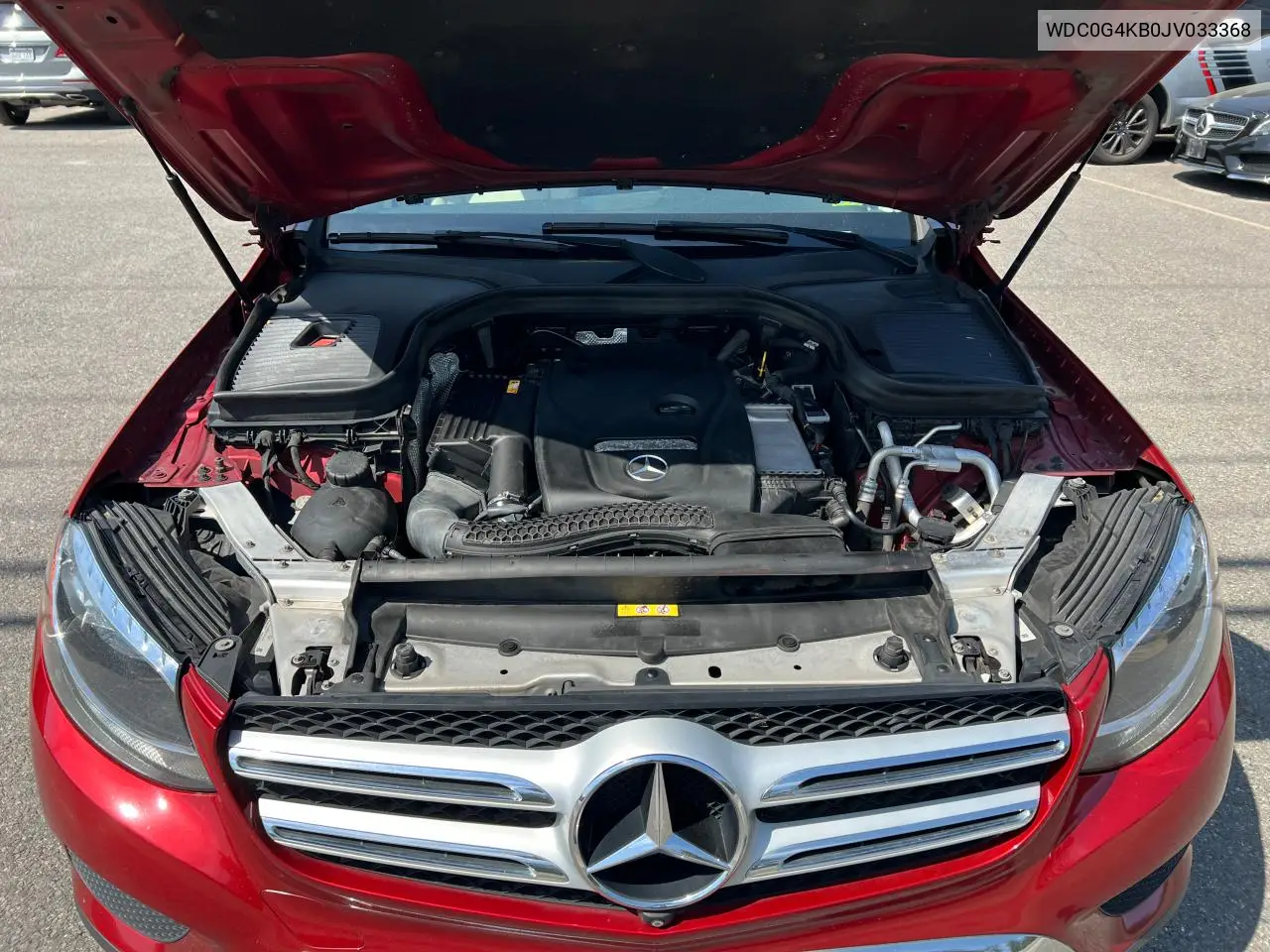 2018 Mercedes-Benz Glc 300 4Matic VIN: WDC0G4KB0JV033368 Lot: 57178325