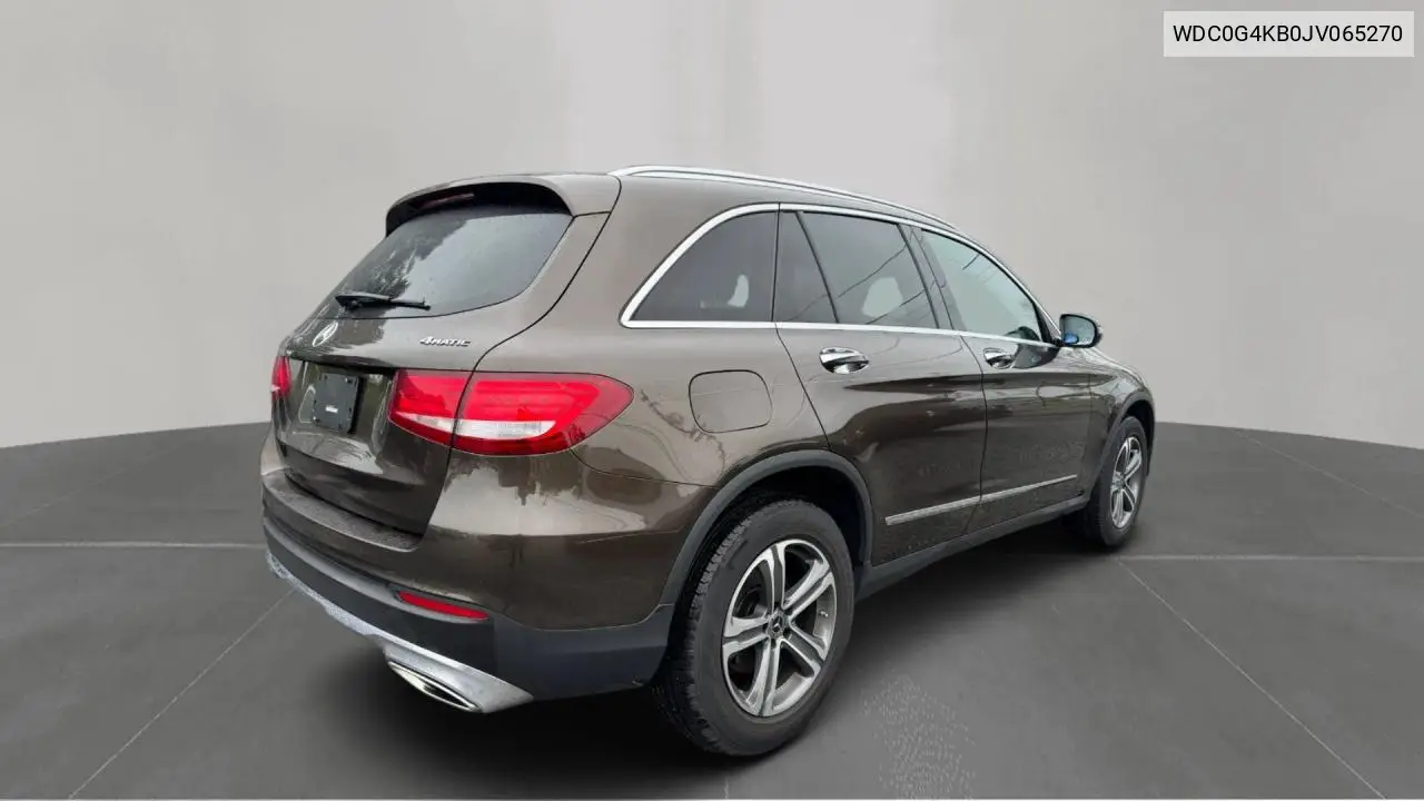 2018 Mercedes-Benz Glc 300 4Matic VIN: WDC0G4KB0JV065270 Lot: 57224645