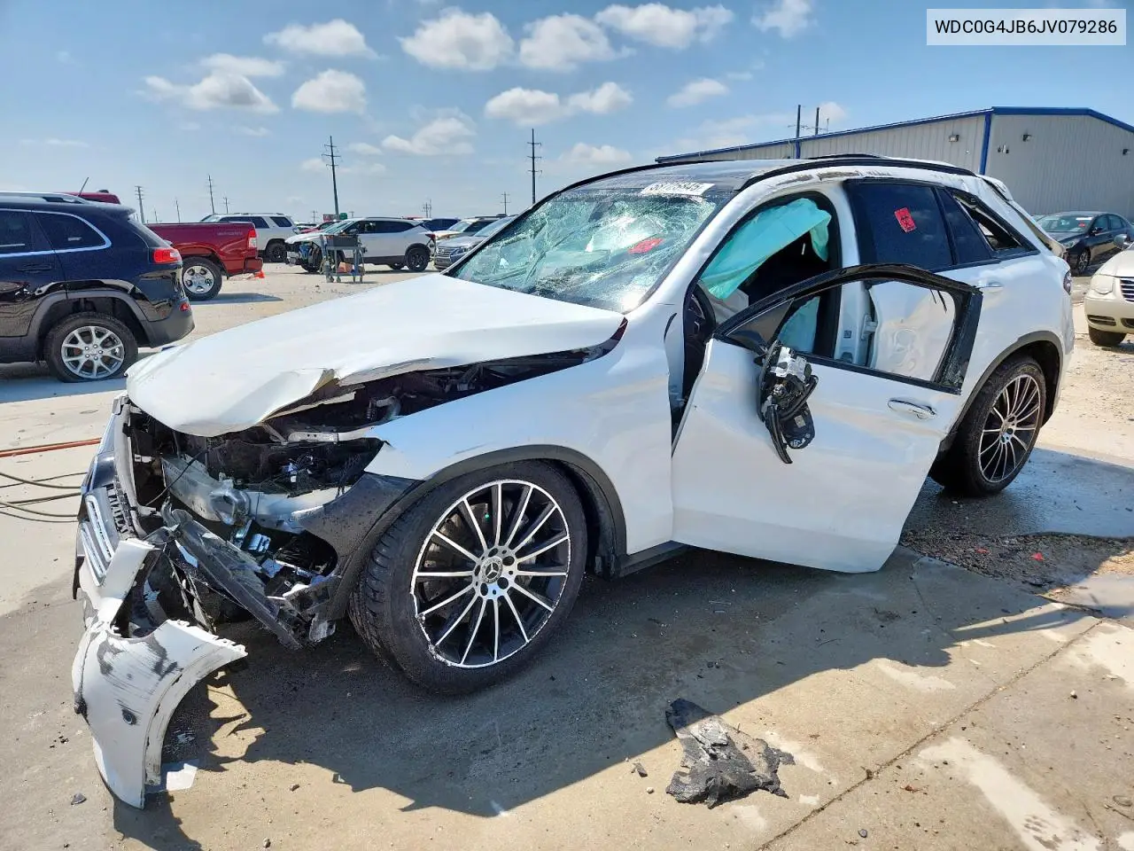 2018 Mercedes-Benz Glc 300 VIN: WDC0G4JB6JV079286 Lot: 58725845