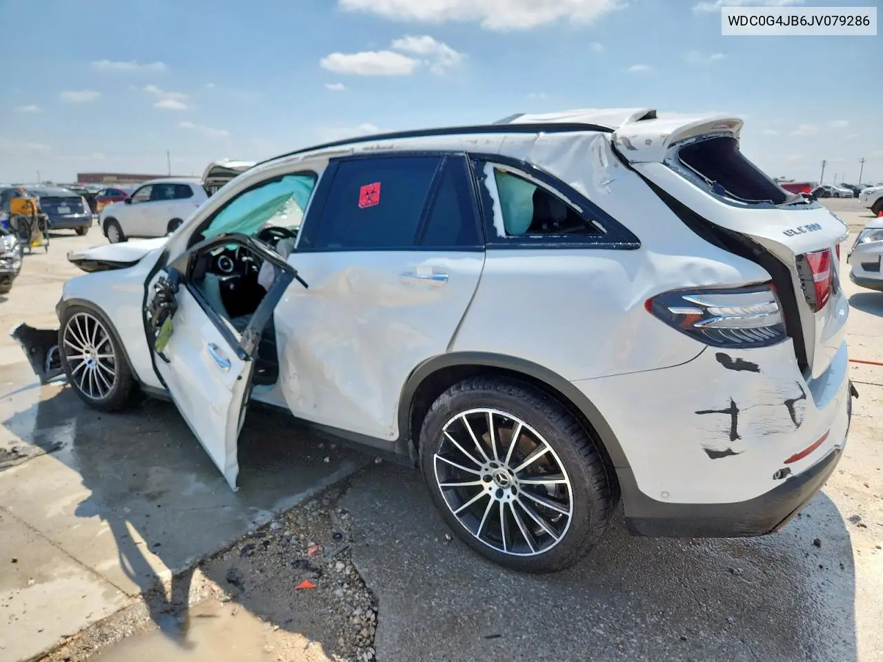 2018 Mercedes-Benz Glc 300 VIN: WDC0G4JB6JV079286 Lot: 58725845