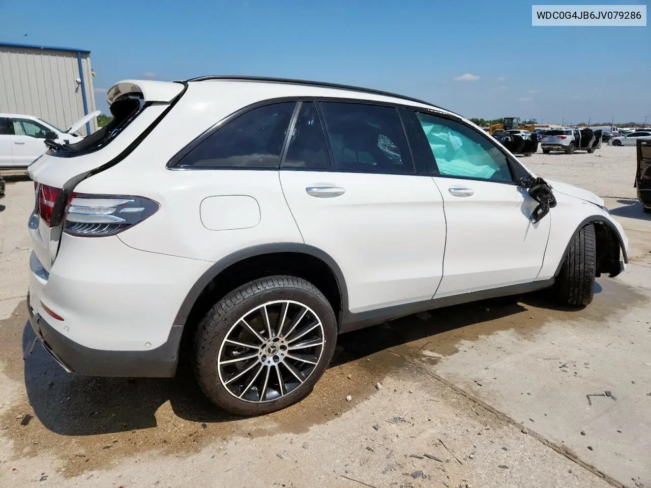 2018 Mercedes-Benz Glc 300 VIN: WDC0G4JB6JV079286 Lot: 58725845
