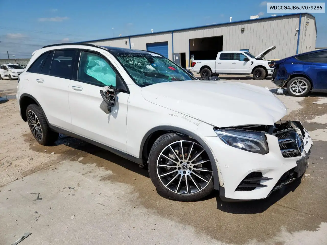 2018 Mercedes-Benz Glc 300 VIN: WDC0G4JB6JV079286 Lot: 58725845