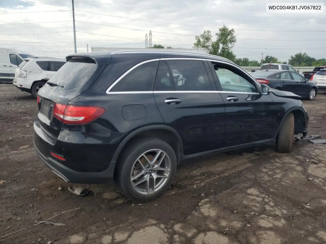 2018 Mercedes-Benz Glc 300 4Matic VIN: WDC0G4KB1JV067822 Lot: 60992475