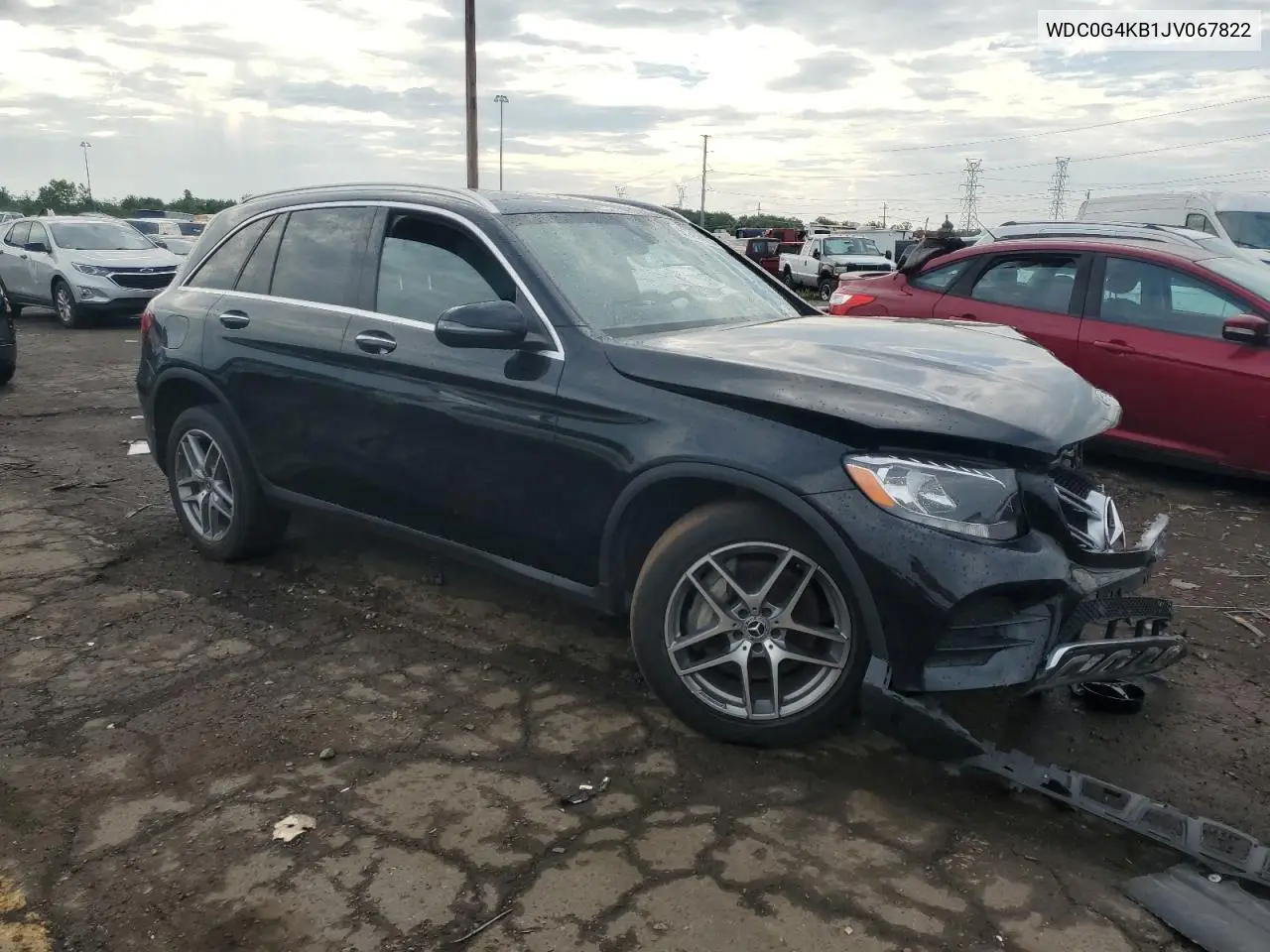 2018 Mercedes-Benz Glc 300 4Matic VIN: WDC0G4KB1JV067822 Lot: 60992475