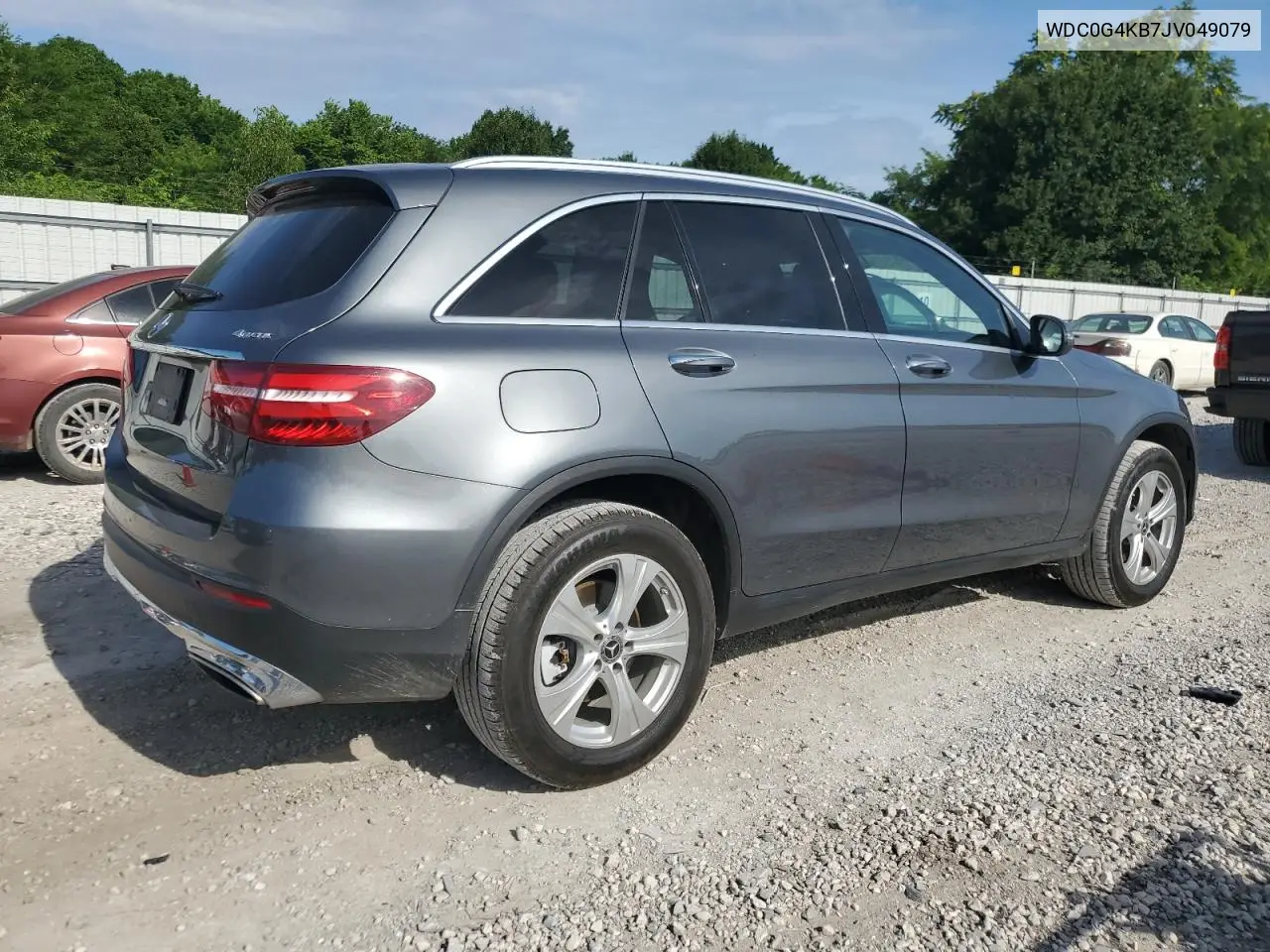 2018 Mercedes-Benz Glc 300 4Matic VIN: WDC0G4KB7JV049079 Lot: 62660845