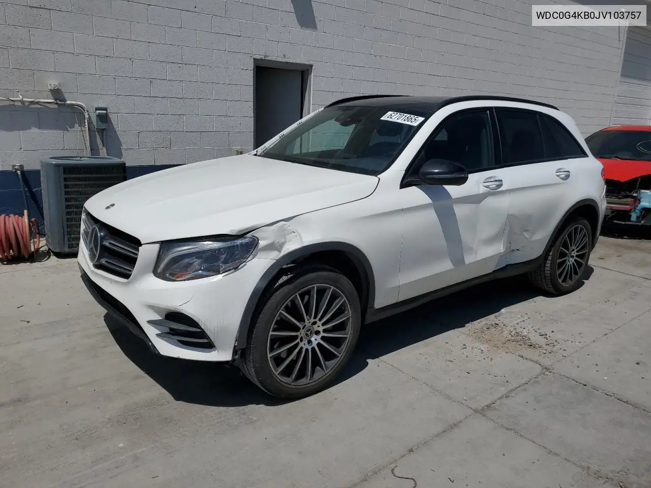 wdc0g4kb0jv103757 WDC0G4KB0JV103757 2018 Mercedes-Benz Glc 300 4Matic