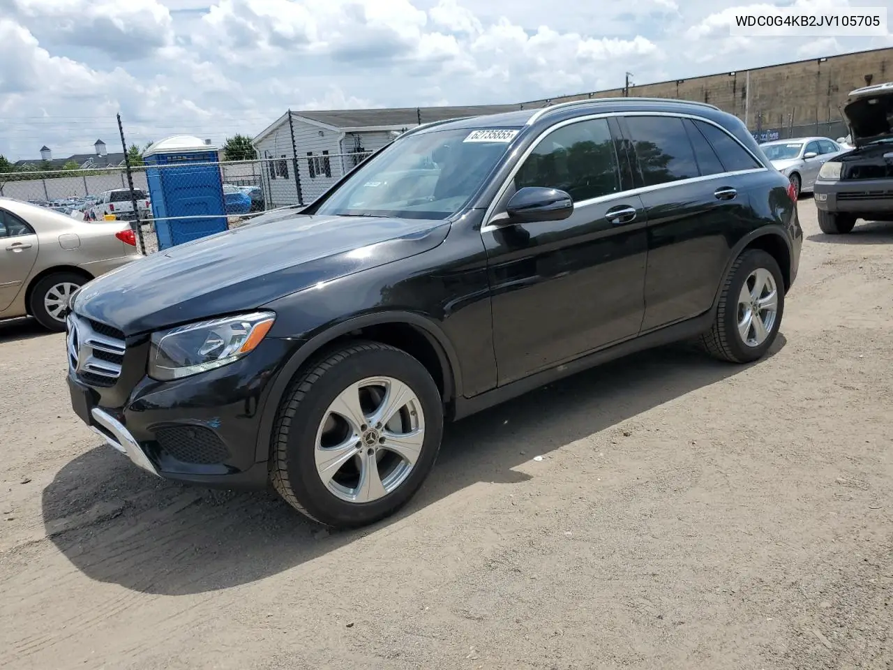 2018 Mercedes-Benz Glc 300 4Matic VIN: WDC0G4KB2JV105705 Lot: 62735855