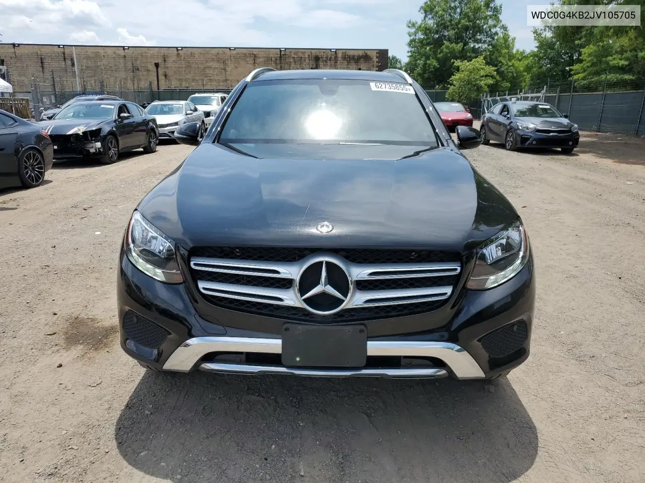 2018 Mercedes-Benz Glc 300 4Matic VIN: WDC0G4KB2JV105705 Lot: 62735855