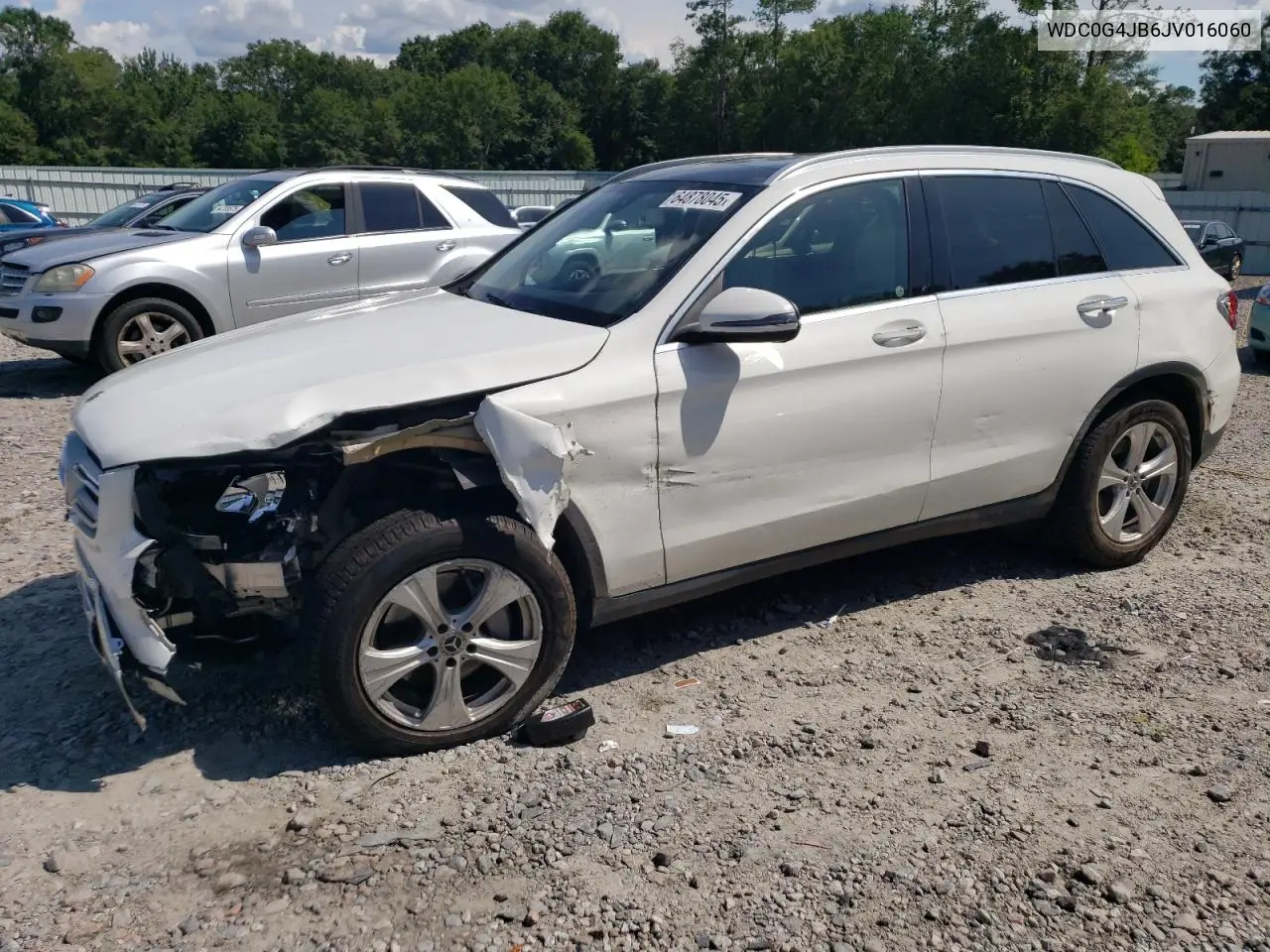 2018 Mercedes-Benz Glc 300 VIN: WDC0G4JB6JV016060 Lot: 64878045