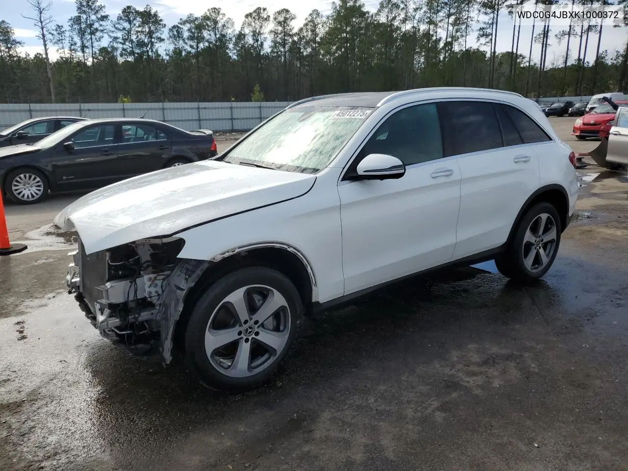 2019 Mercedes-Benz Glc 300 VIN: WDC0G4JBXK1000372 Lot: 45012275