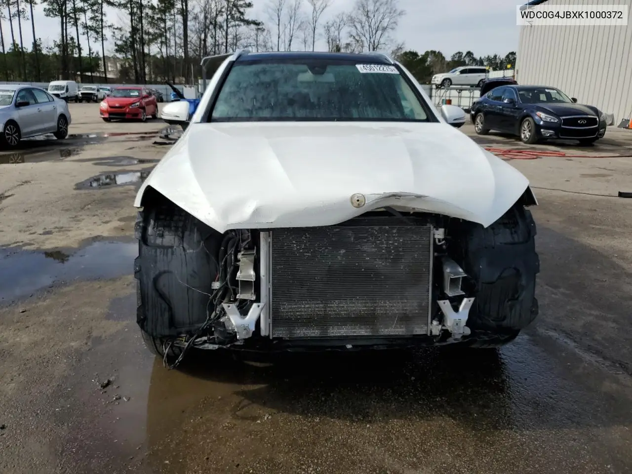 2019 Mercedes-Benz Glc 300 VIN: WDC0G4JBXK1000372 Lot: 45012275