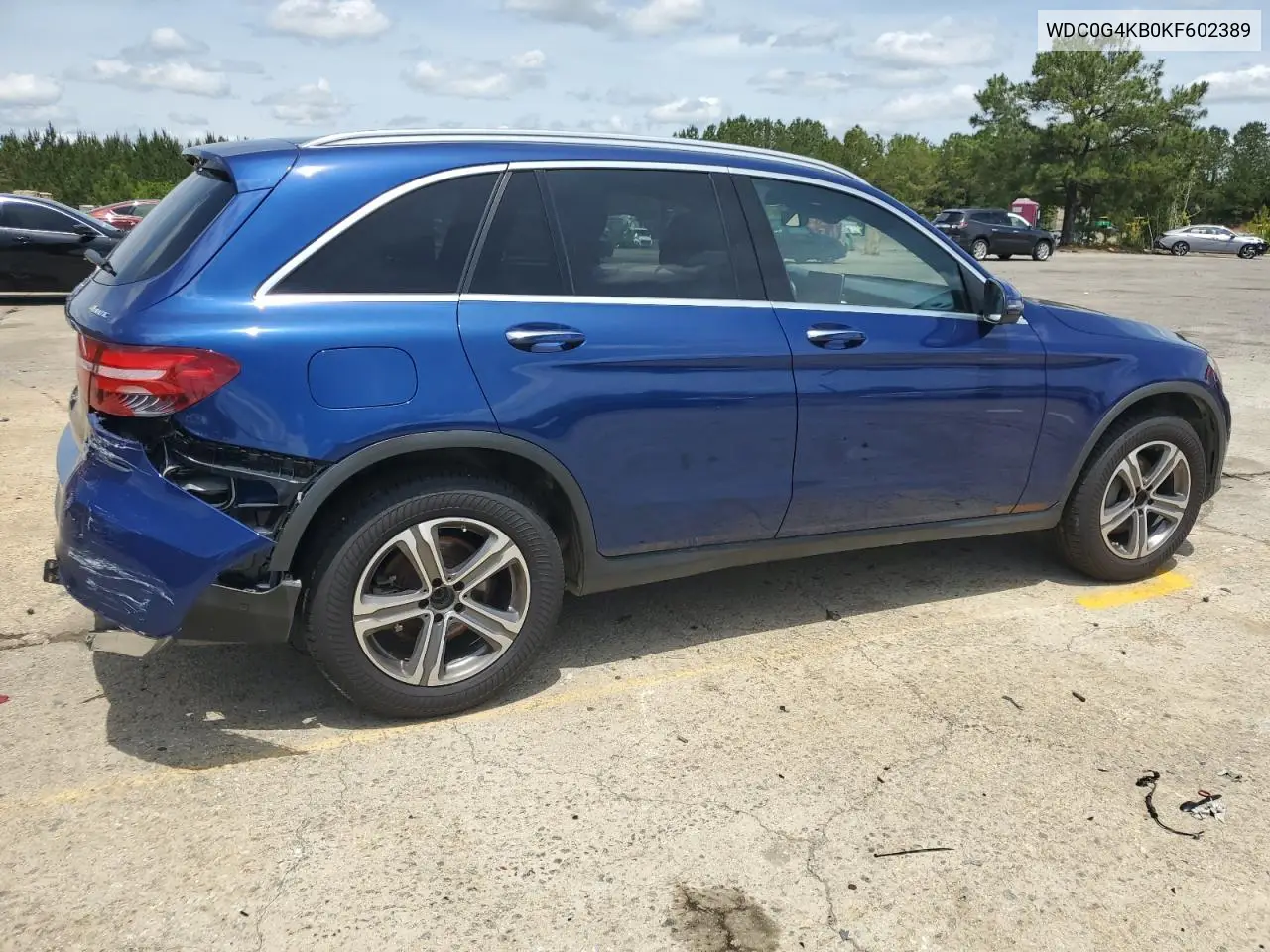 2019 Mercedes-Benz Glc 300 4Matic VIN: WDC0G4KB0KF602389 Lot: 48950365