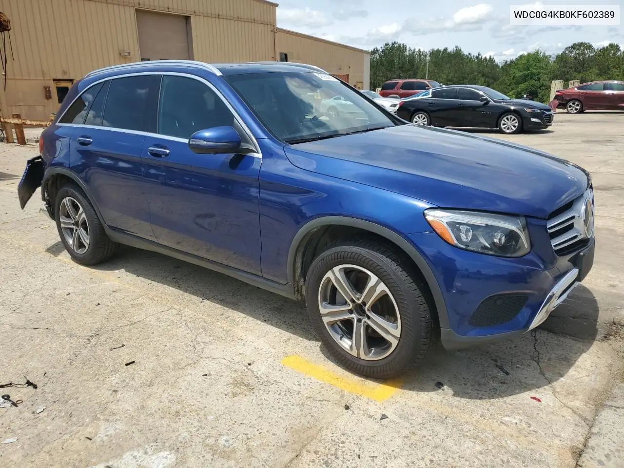 2019 Mercedes-Benz Glc 300 4Matic VIN: WDC0G4KB0KF602389 Lot: 48950365