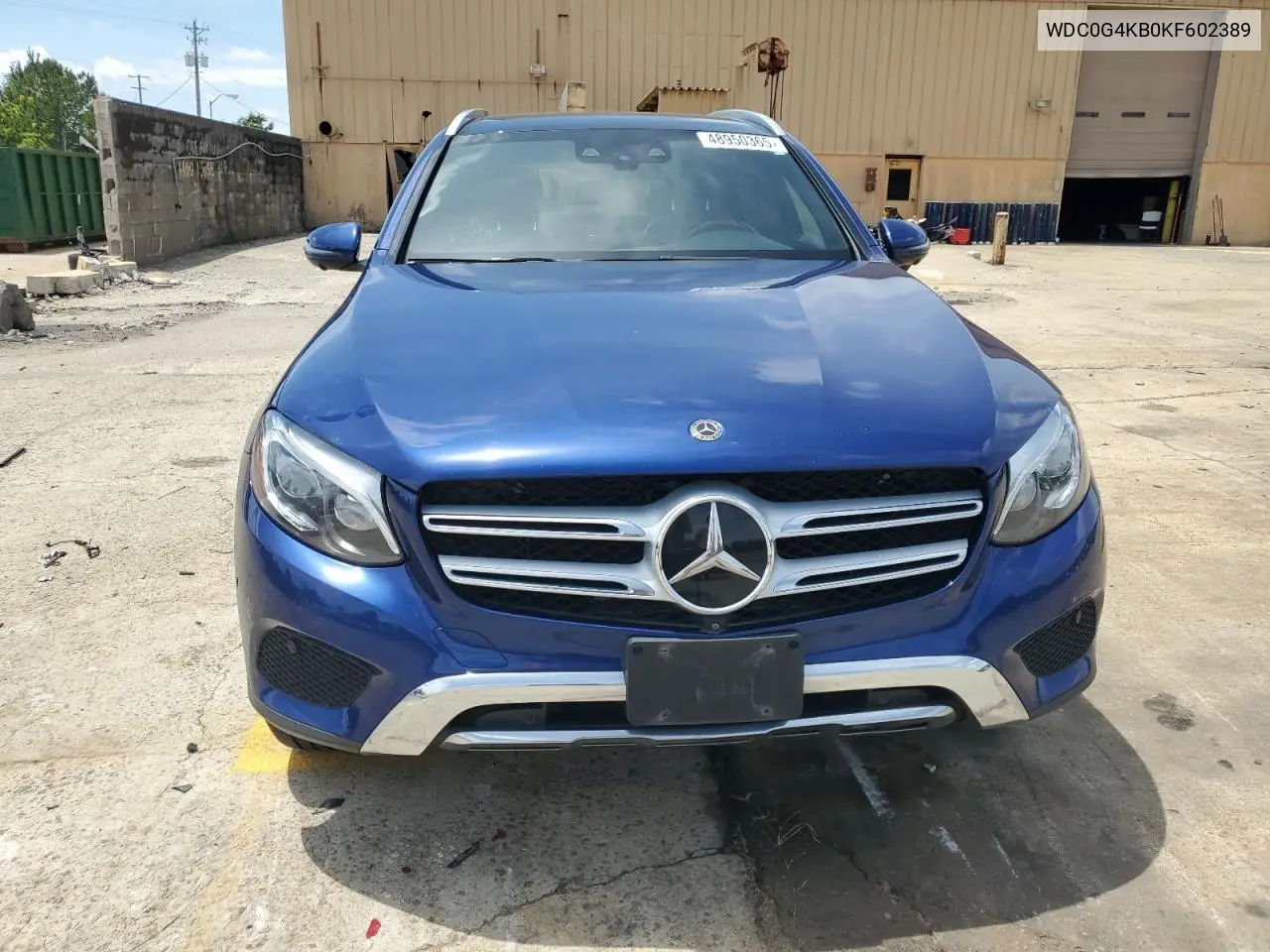 2019 Mercedes-Benz Glc 300 4Matic VIN: WDC0G4KB0KF602389 Lot: 48950365