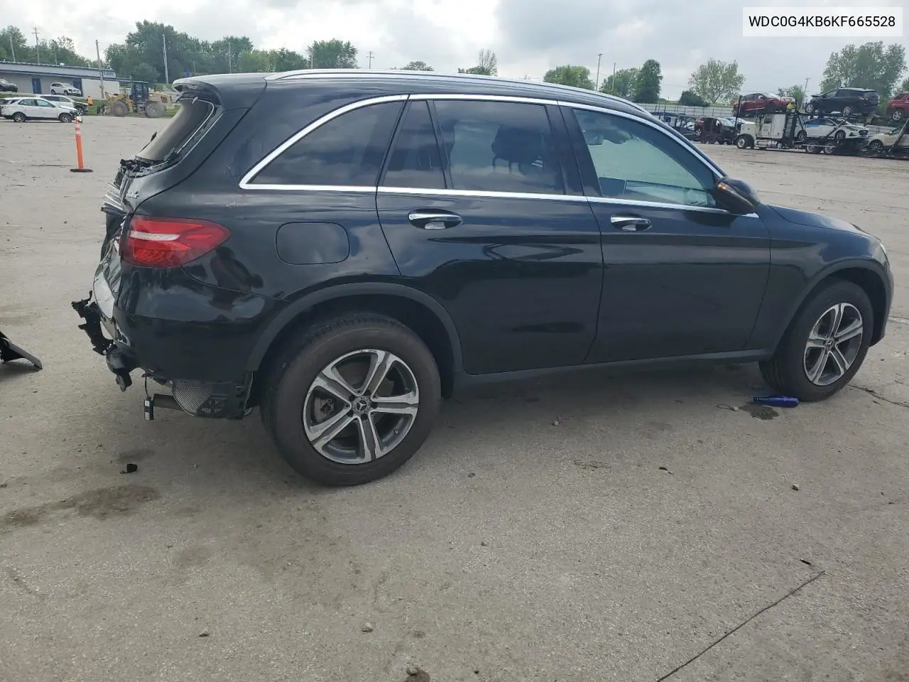 2019 Mercedes-Benz Glc 300 4Matic VIN: WDC0G4KB6KF665528 Lot: 55594365
