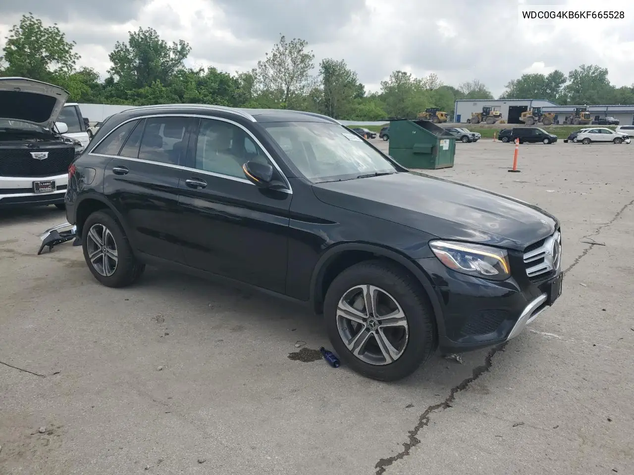2019 Mercedes-Benz Glc 300 4Matic VIN: WDC0G4KB6KF665528 Lot: 55594365